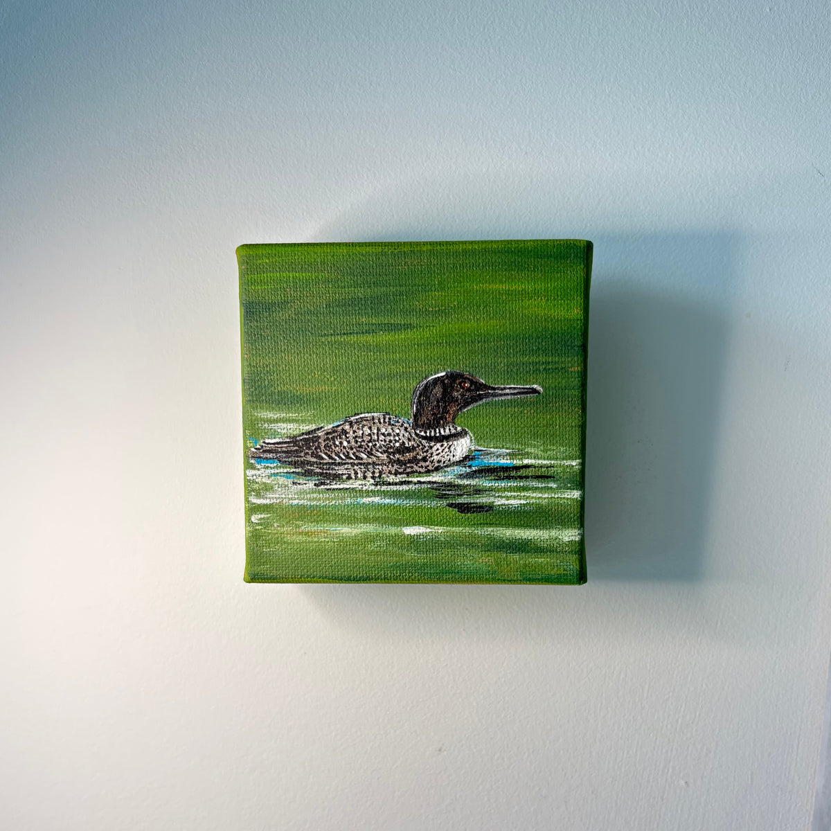 14A. Loon at the Lake
