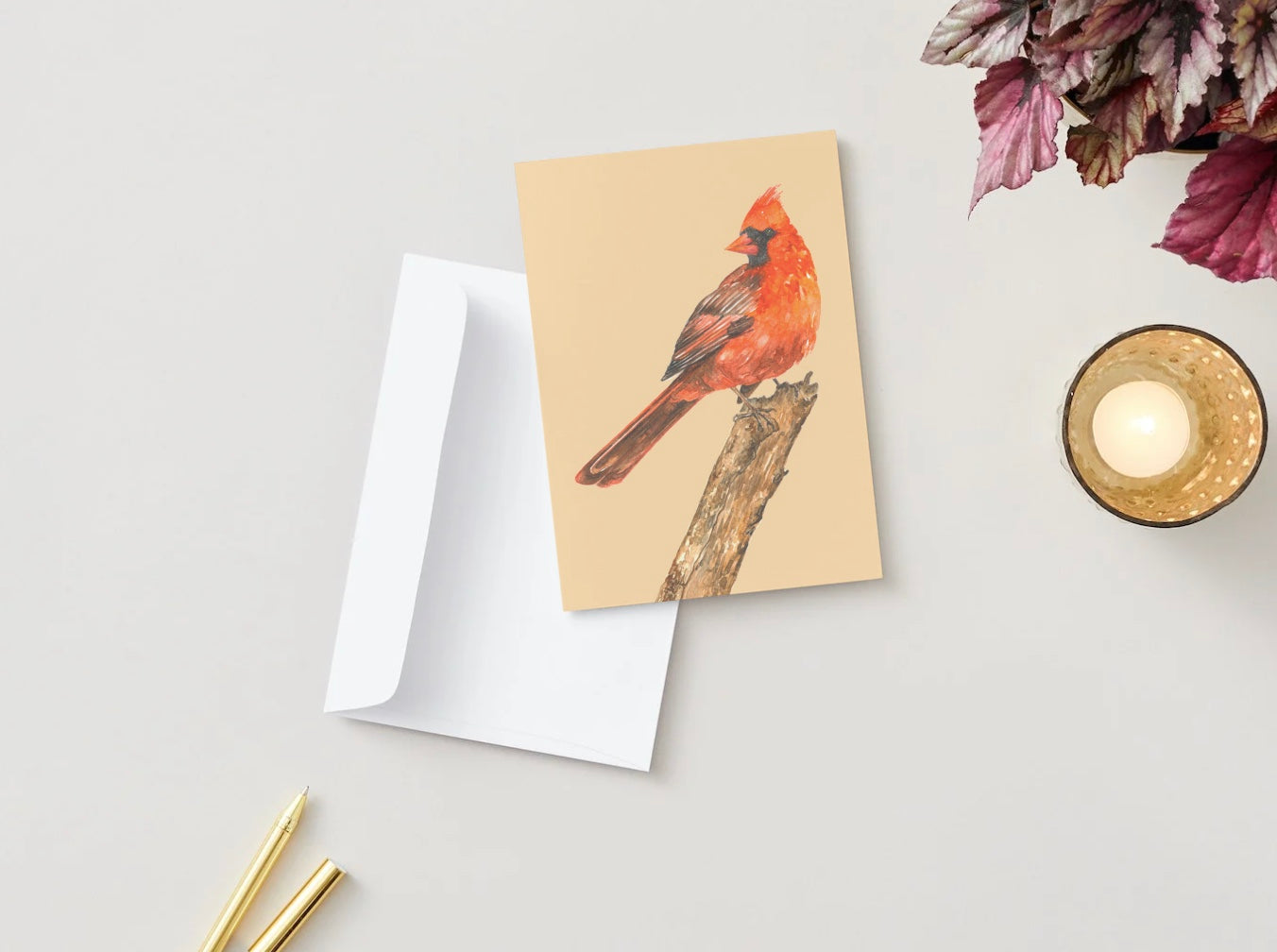 Greeting Card, Cardinal, Birds, Cardinal Card