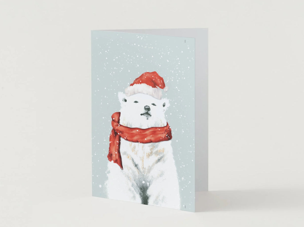 Greeting Card - Holiday Bear