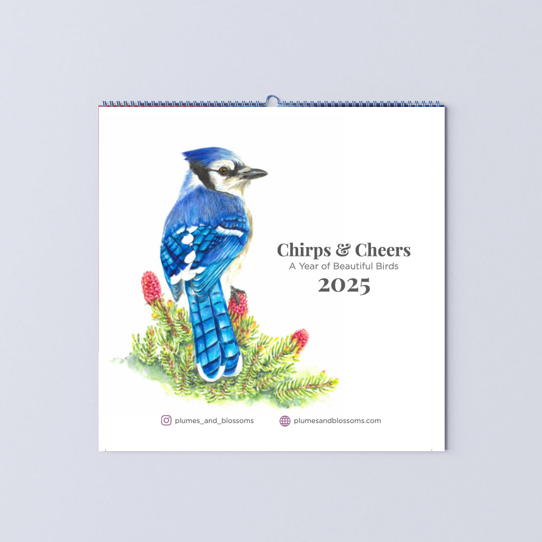 2025 Bird-Themed Calendar