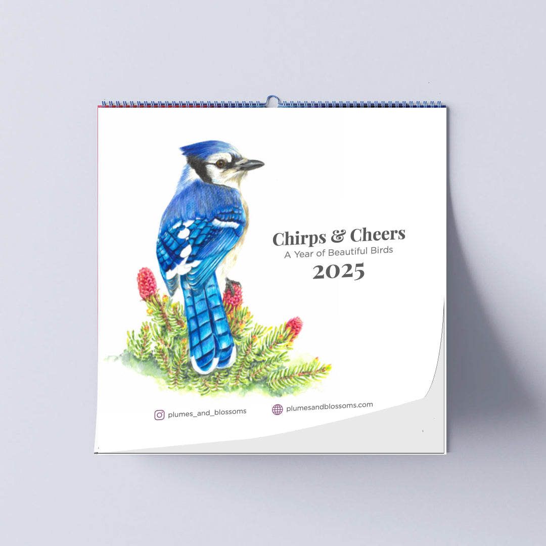 2025 Bird-Themed Calendar