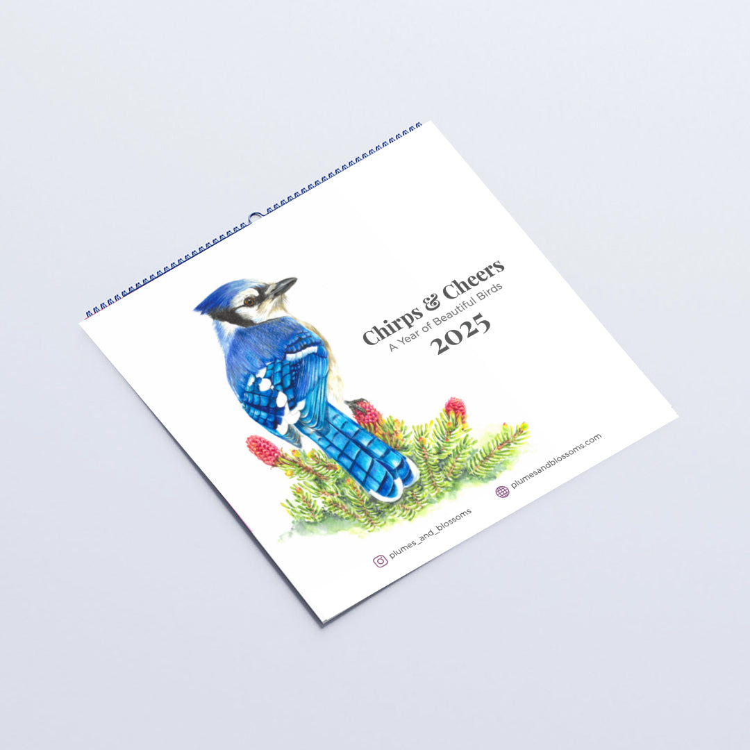 2025 Bird-Themed Calendar