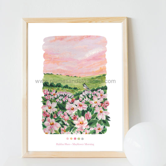 1. Halifax Hues – Mayflower Morning, Wall Art, Art Print 8x11, Poster Print