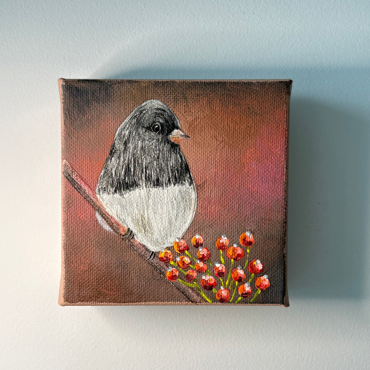 10A. Junco's Autumn Pause