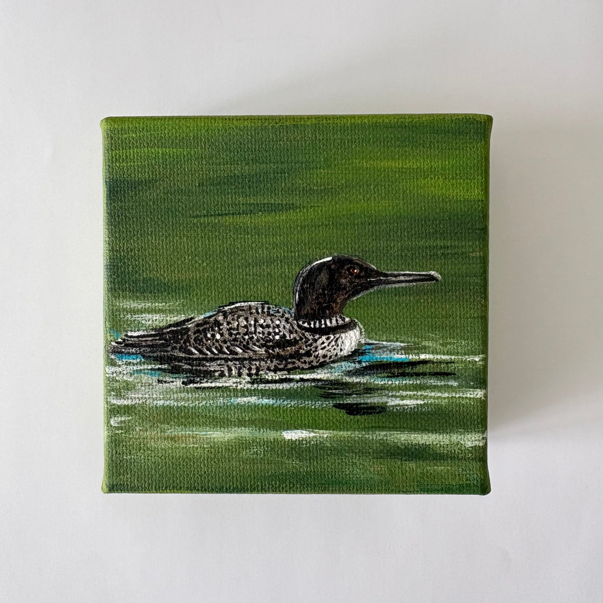 14A. Loon at the Lake