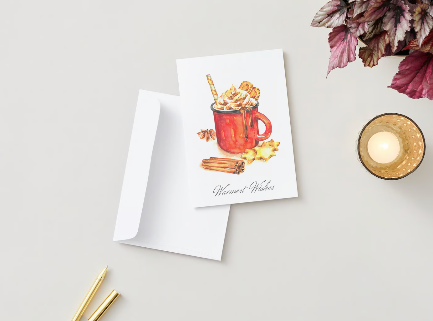 Greeting Card - Holiday Mug