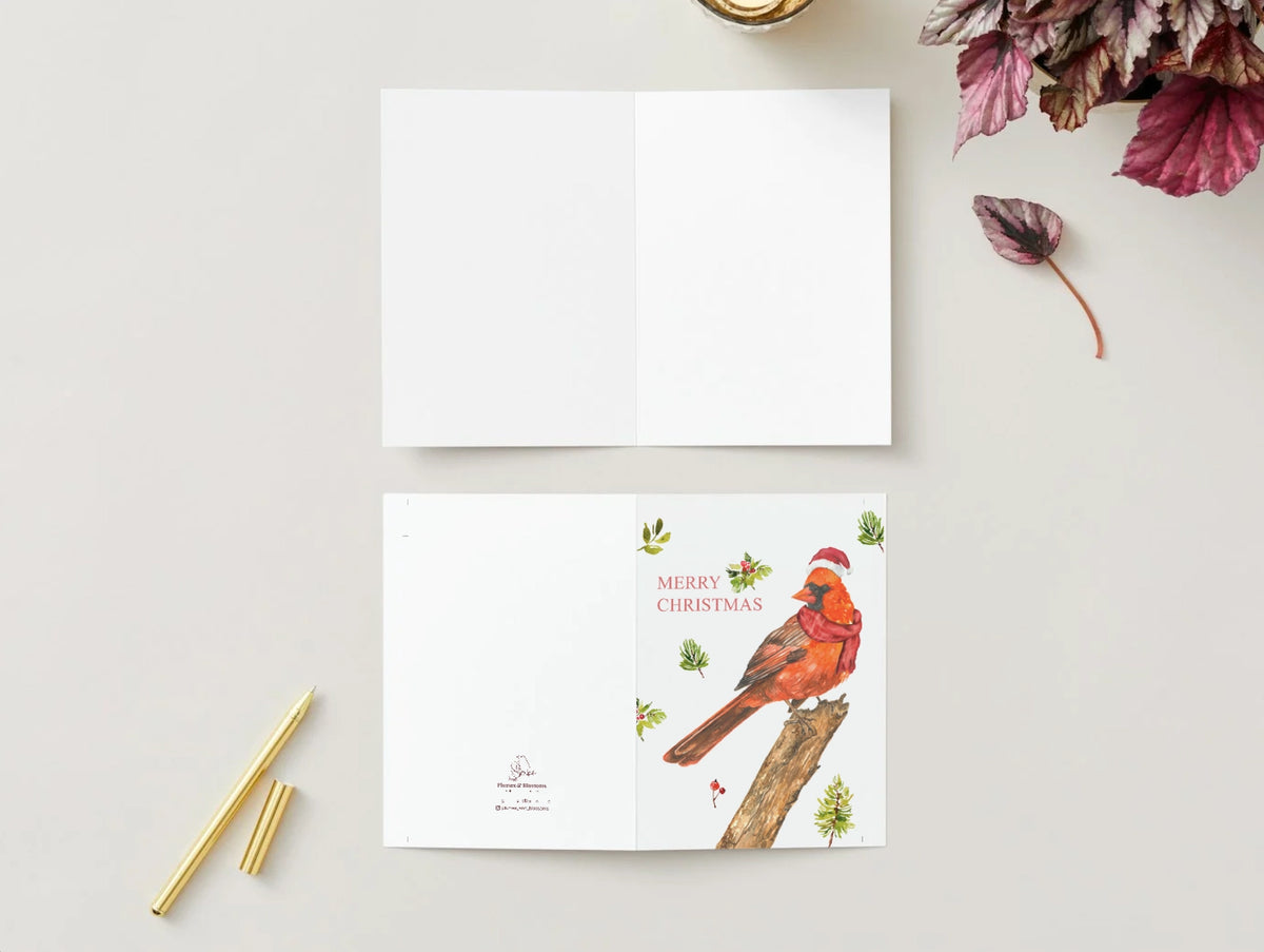 Greeting Card - Holiday Cardinal